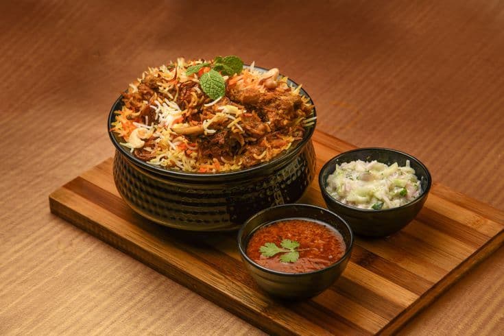 Authentic Special Veg Dum Biryani
